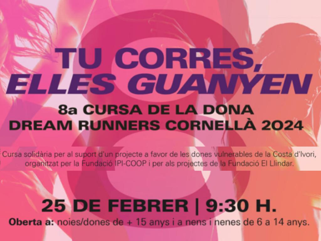 8a Cursa de la Dona Dream Runner a Cornellà