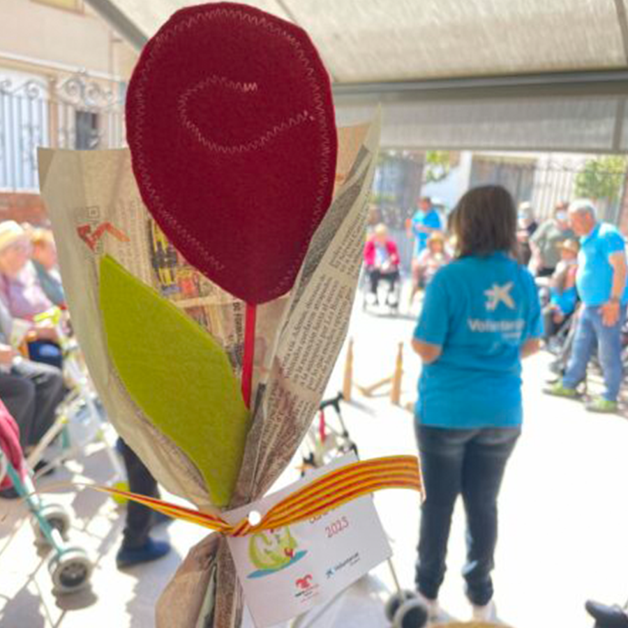 El Sant Jordi sobre els Triciles d’EBSE