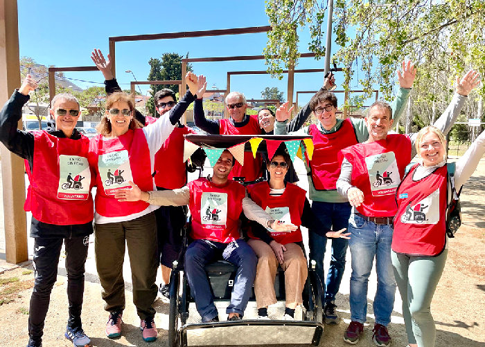 A #EBSECastelldefels ja rodem amb dos tricicles! 🚲🚲