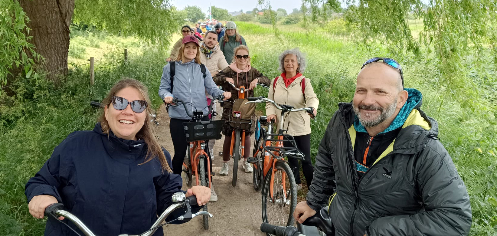 Trobada internacional de Cycling Without Age d’arreu del món