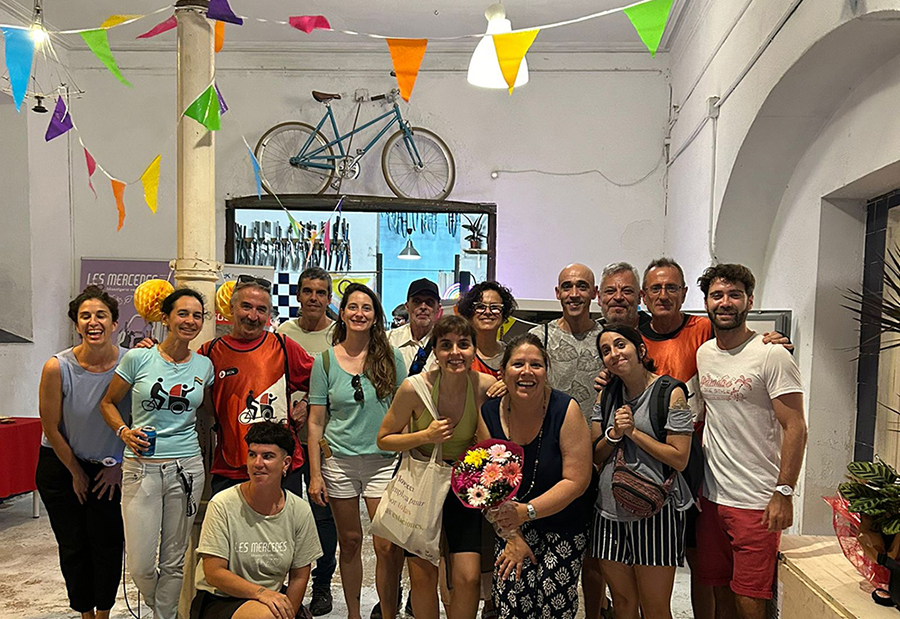 Inauguració del nou local d'EnBiciSenseEdat