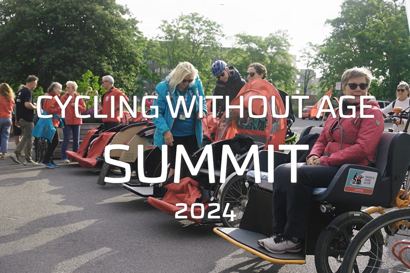Videoresum de la Trobada a Copenhaguen de Cycling Without Age