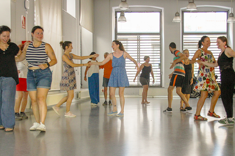 Trobada de voluntariat d'EBSEBarcelona a ritme de swing