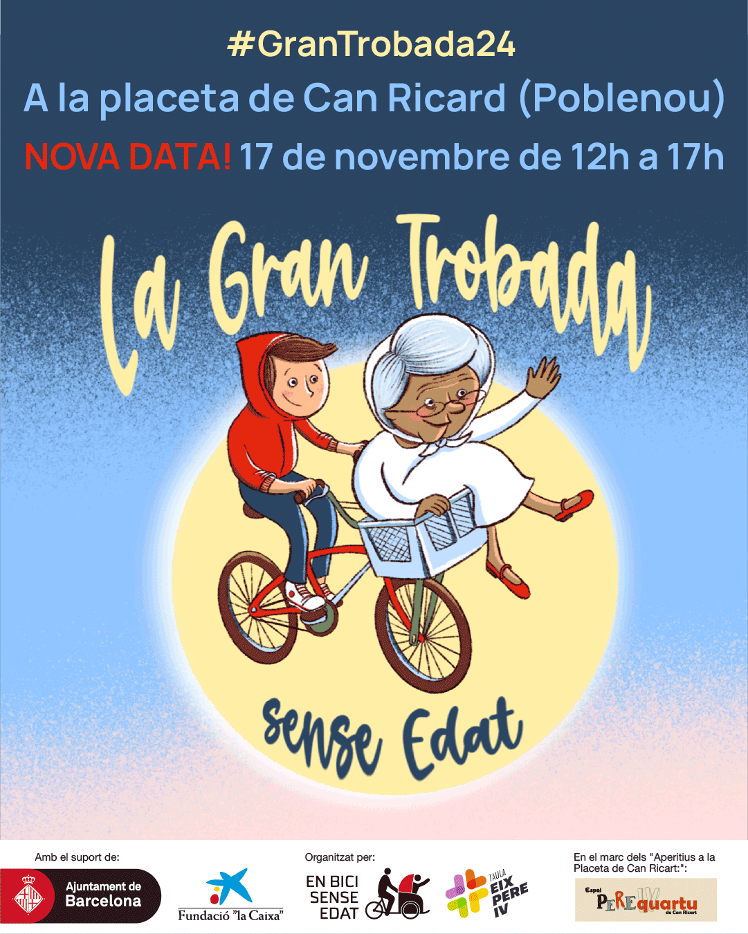Cartell de la Gran Trobada Sense Edat 2024