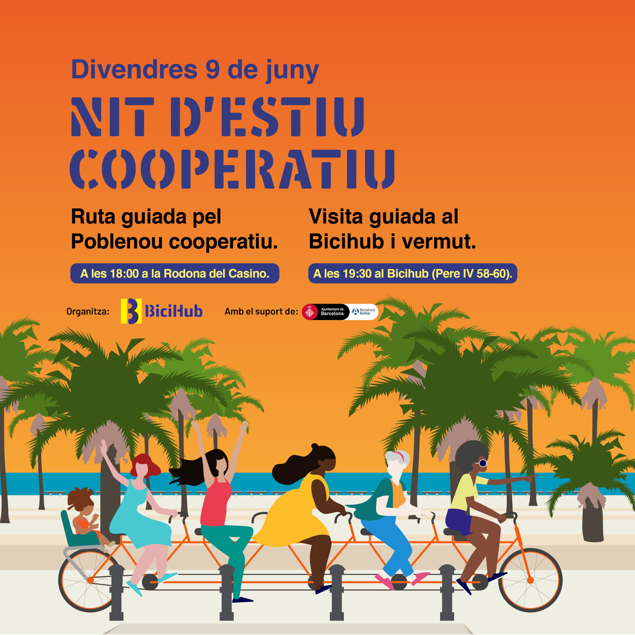 Cercavila Cooperativa pel Poblenou - 9 juny, 18:00 - 20:00