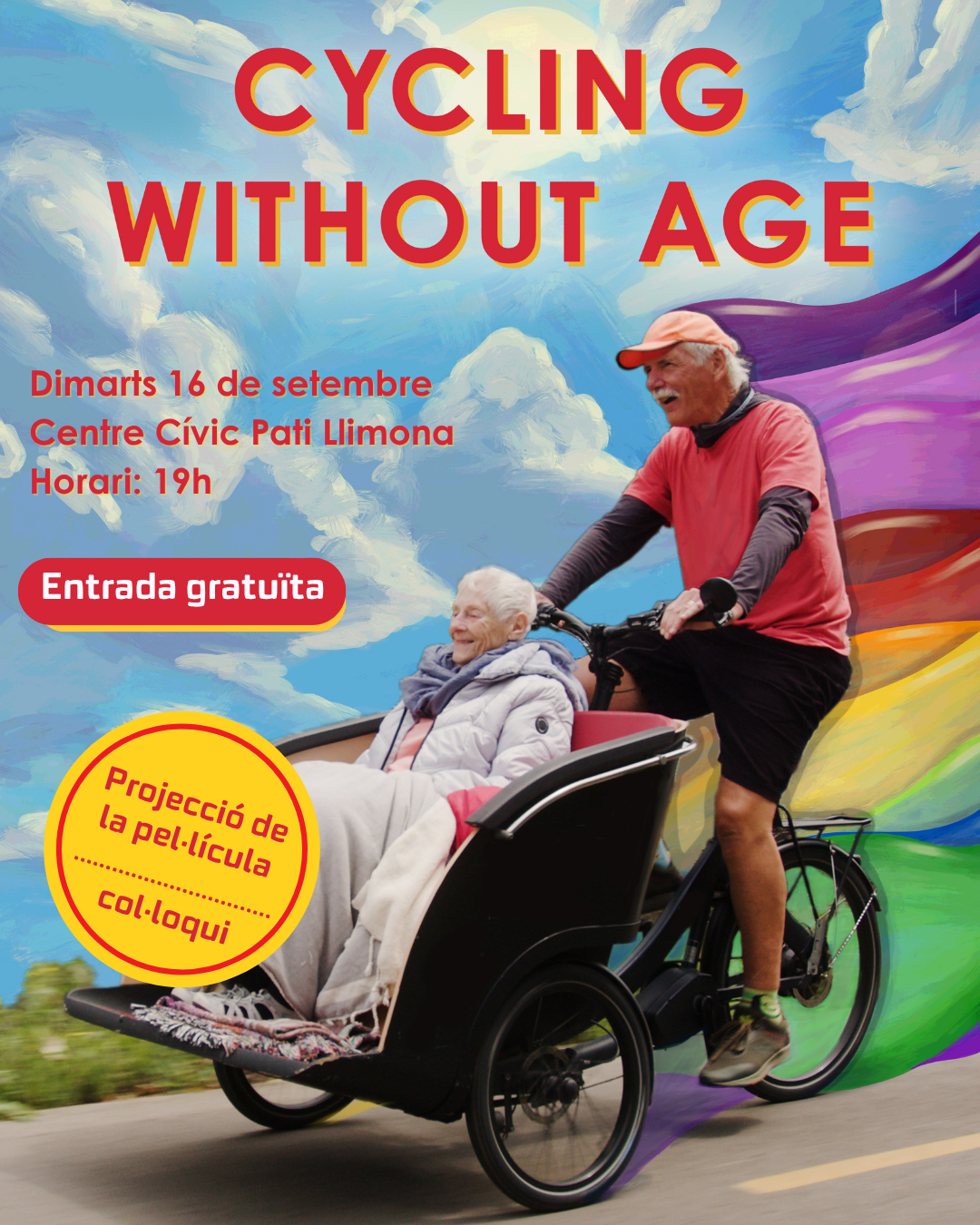 #EBSEBarcelona realitzarà una projecció gratuïta de “Cycling Without Age”! 