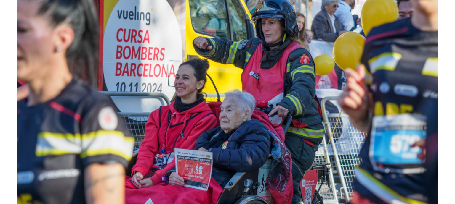 La Vueling Cursa Bombers Barcelona suma els tricicles d’#EBSEBarcelona i un crowdfunding solidari per finançar les Passejades de Nadal