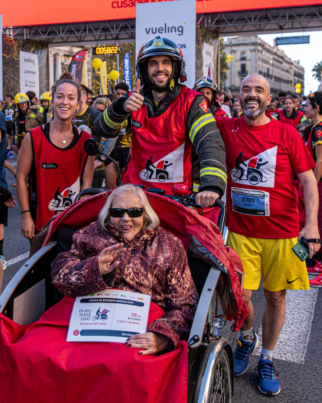 #EBSEBarcelona es bolca en la Vueling Cursa de Bombers amb #EBSESantJust, en la  “Sobre Rodes”  de la RETT  i en una activitat amb la  Unitat de Cures Pal·liatives Pediàtriques de l’Hospital Sant Pau